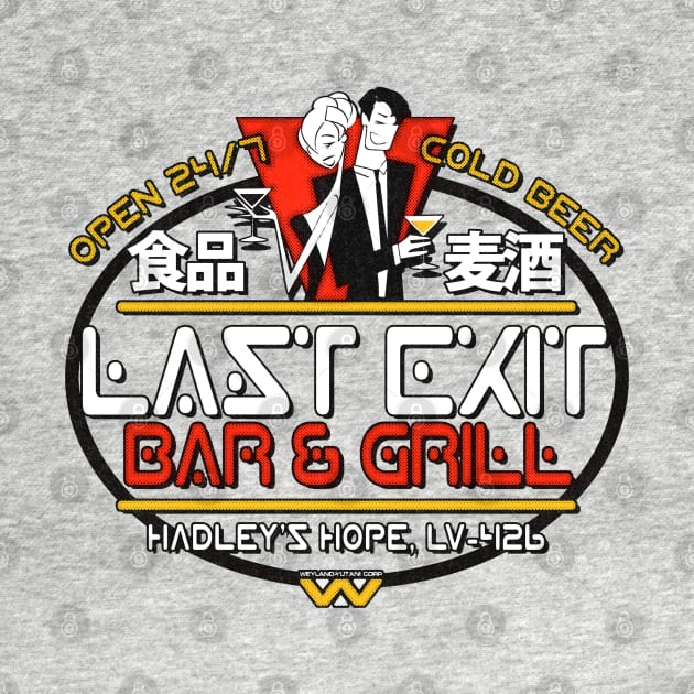 Last Exit Bar & Grill by JCD666